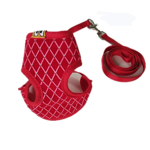Pet Comfort Harness: Breathable Nylon Vest For Small And Medium Dogs