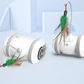 Interactive Cat Toy With Interchangeable Pet Feather Toys