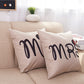 Valentine linen pillowcase
