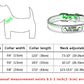 Leather Personalized Dog Collars Custom Cat Pet