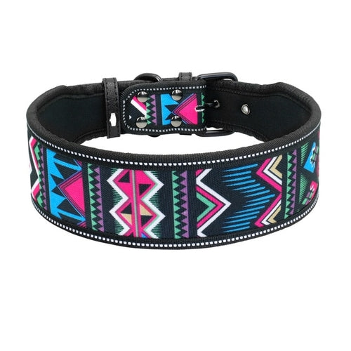 Reflective Nylon Dog Collar Adjustable Pet Collars
