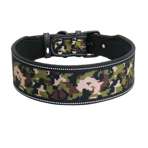 Reflective Nylon Dog Collar Adjustable Pet Collars