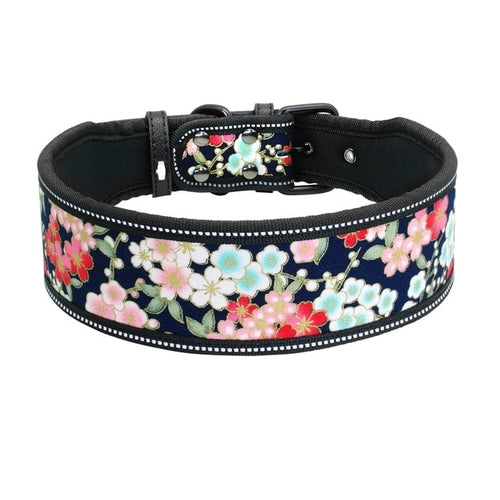 Reflective Nylon Dog Collar Adjustable Pet Collars