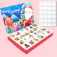 2026 Christmas Puzzle Calendar 24 Days DIY Gift Box Empty Christmas Gift Box