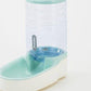 Automatic Pet Feeder And Drinking Fountain Combo
