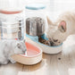 Automatic Pet Feeder And Drinking Fountain Combo