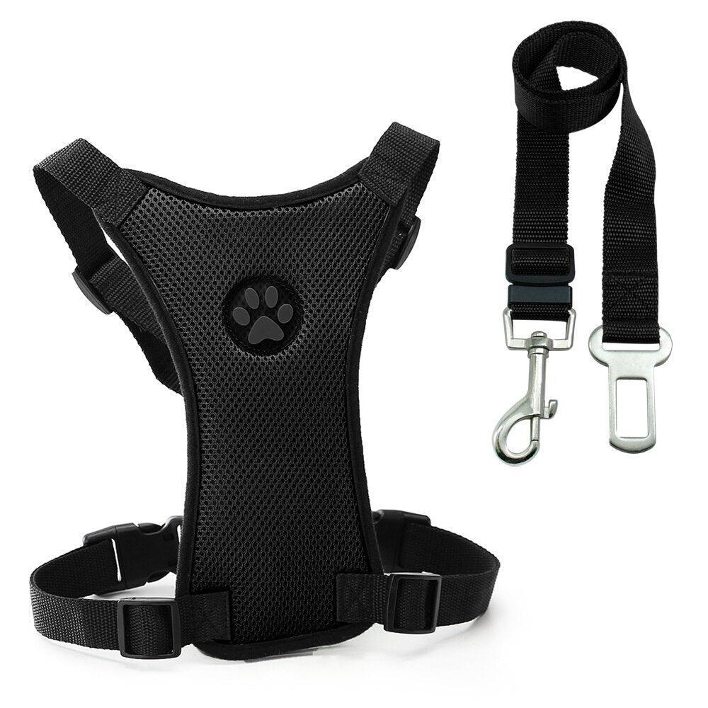 Breathable Mesh Pet Car Safety Chest Harness