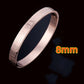 Creative Roman Digital Titanium Steel Valentine Bracelet with Ring Valentine Gift