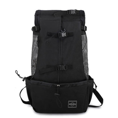 Double Shoulder Portable Pet Dog Carrier Backpack - Travel In Style Wi