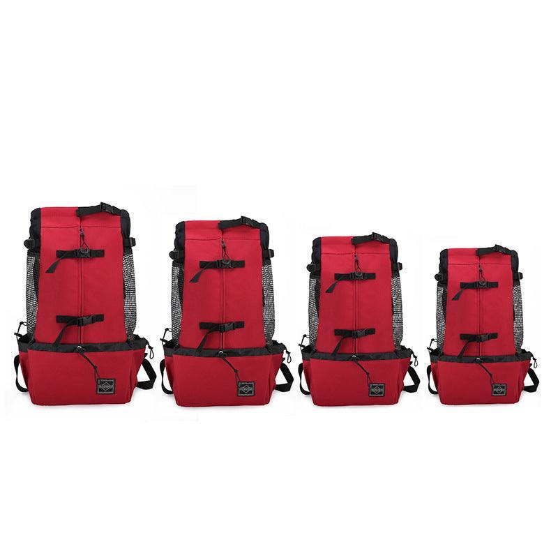 Double Shoulder Portable Pet Dog Carrier Backpack - Travel In Style Wi
