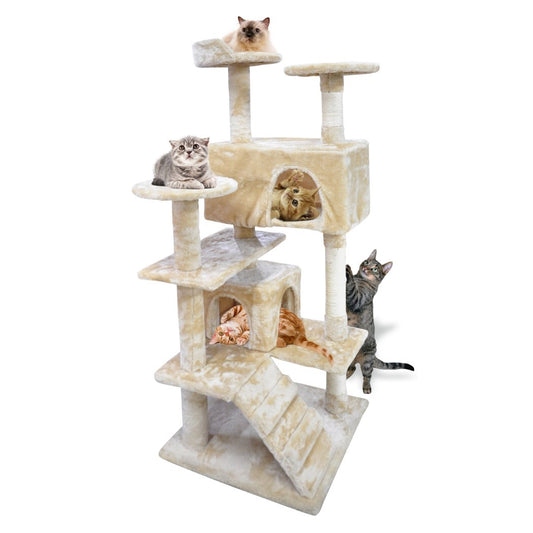 PaWz Pet Cat Tree Scratching Post Scratcher Trees Pole Gym Condo