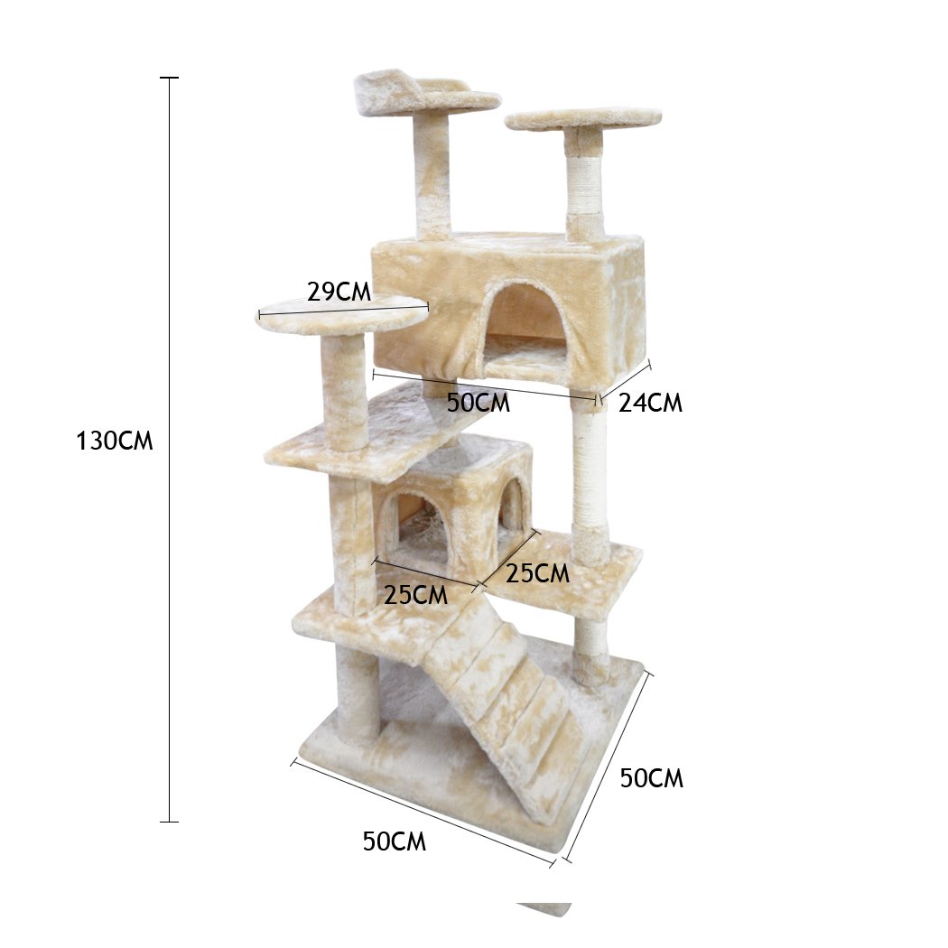 PaWz Pet Cat Tree Scratching Post Scratcher Trees Pole Gym Condo