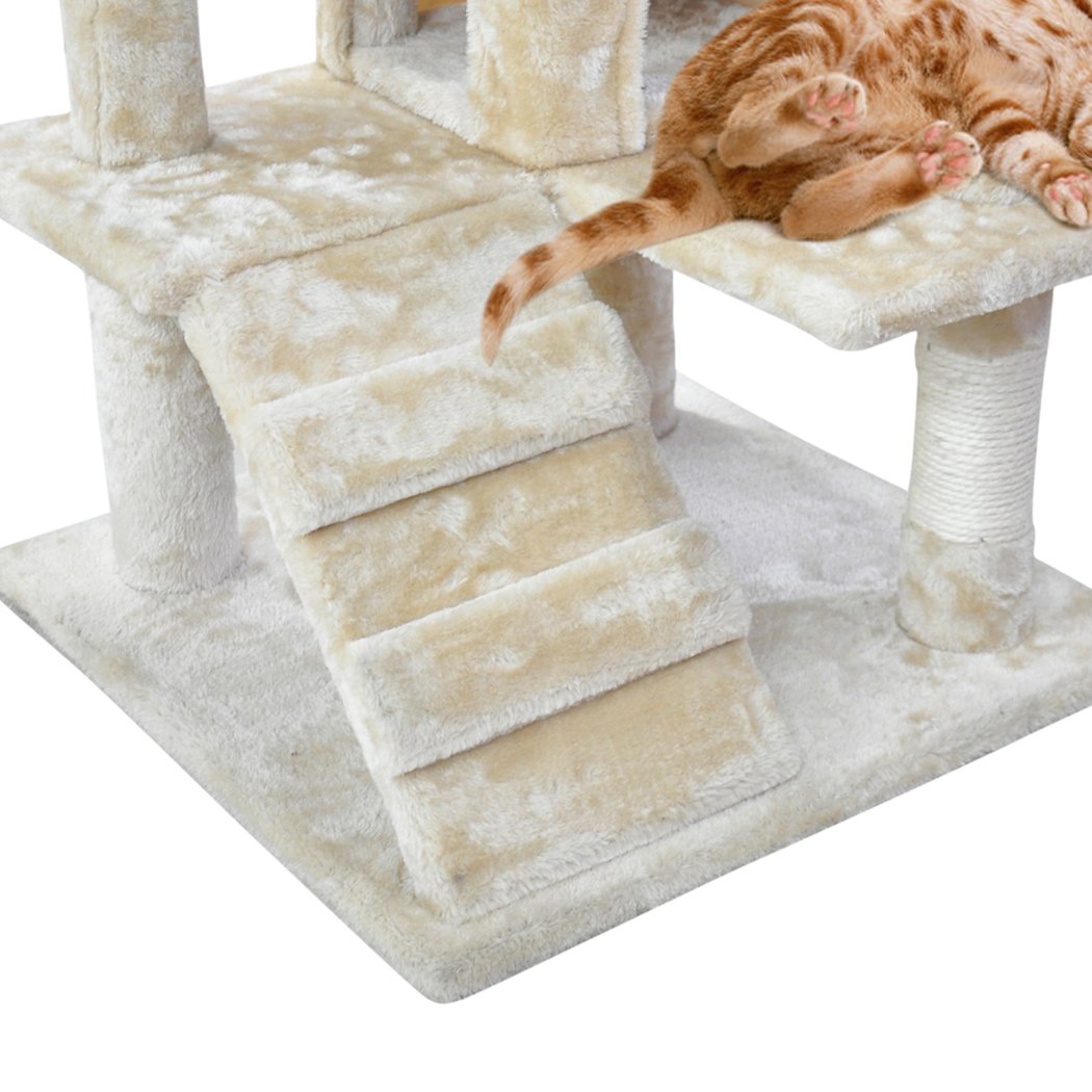 PaWz Pet Cat Tree Scratching Post Scratcher Trees Pole Gym Condo